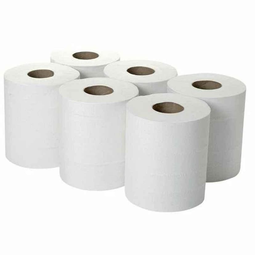 Tissues Auto Cut Roll Pack, 6 Rolls