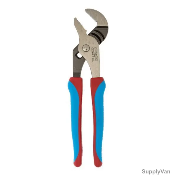 Channellock Code Blue Straight Jaw Tongue and Groove Plier, CL-420, 9.38 Inch Length