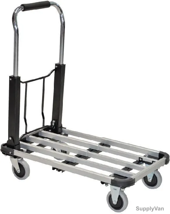 Pro-Tech Foldable Platform Trolley With Adjustable Base and Handle, RST-153, 150 KG