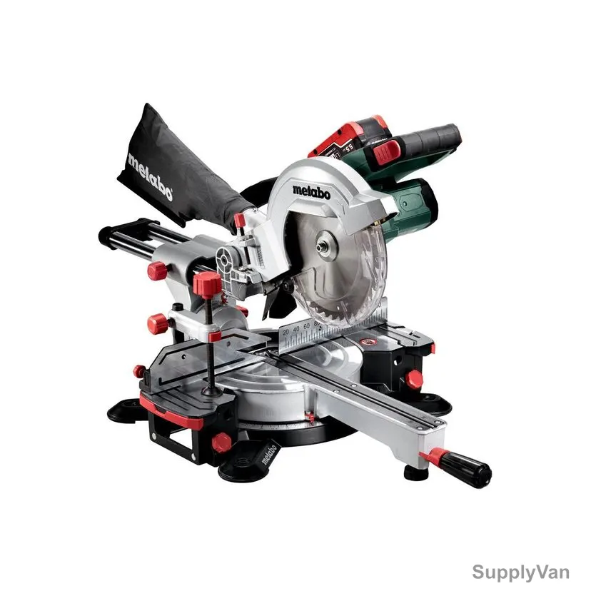 Metabo Cordless Mitre Saw, KGS-18-LTX-216, 619001660, 18V, 216MM, 2 x 5.5Ah Battery