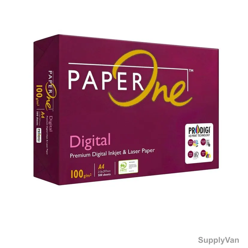 PaperOne Digital Premium Copy Paper, P1D100A4R, A4, 100 GSM, 500 Sheets/Pack