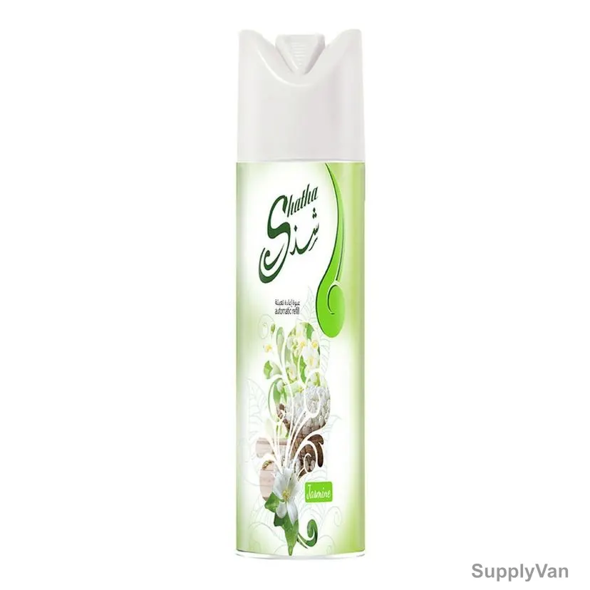 Shatha Automatic Air Freshener, Jasmine, 250ML, 12 Pcs/Pack
