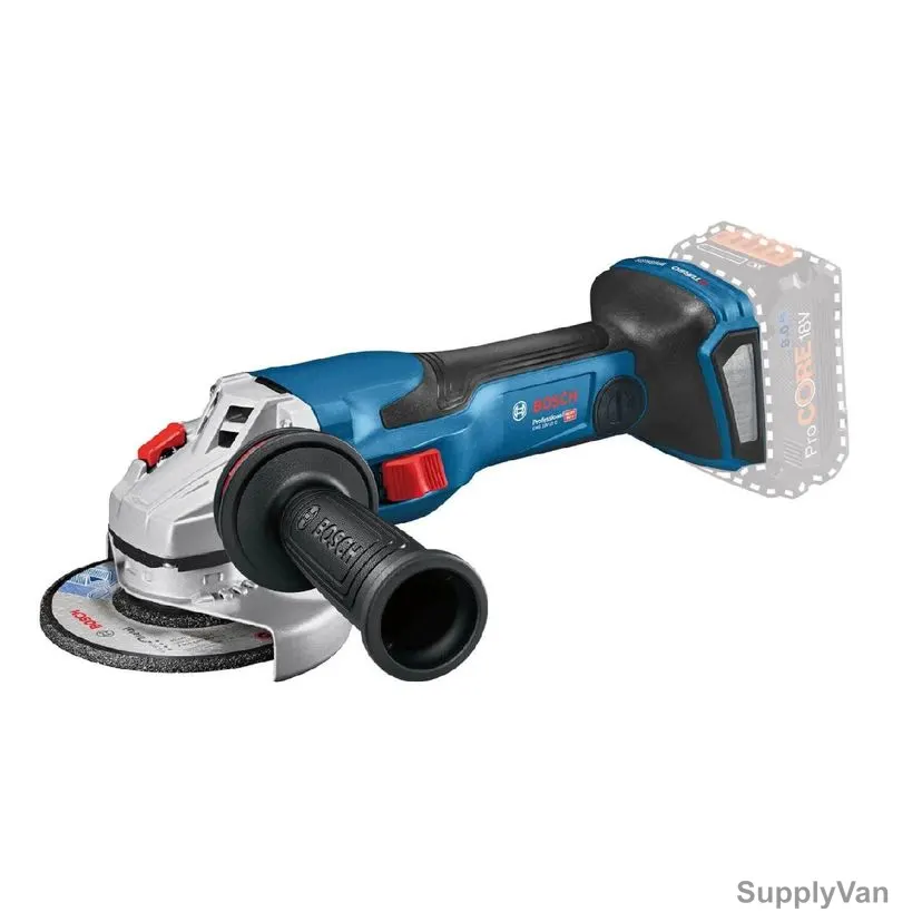 Bosch Professional Cordless Angle Grinder, GWS-18V-15-C, 18V, M14, 125MM Disc Dia