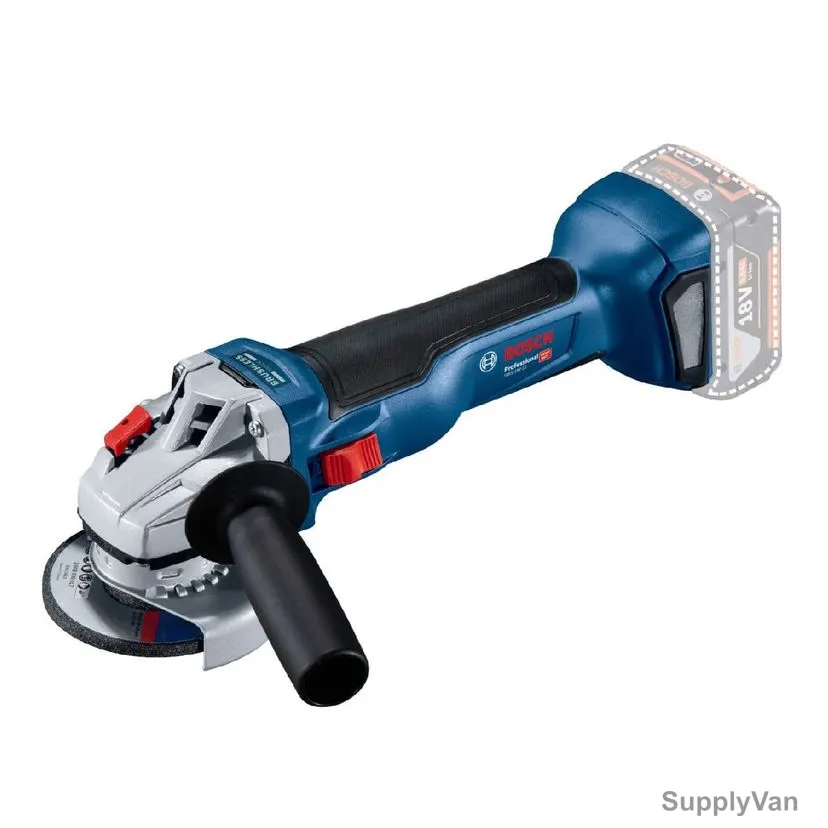 Bosch Professional Cordless Angle Grinder, GWS-18V-10, 18V, M14, 115MM Disc Dia