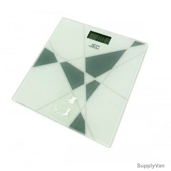 JEC Tempered Glass Platform Digital Scale, EPS-2029, 150KG, White