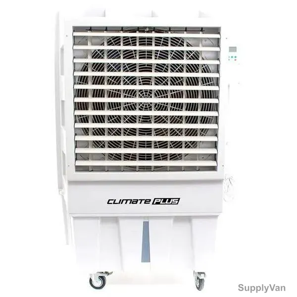 Climate Plus Industrial Outdoor Air Cooler, CM-23000, 1100W, 23000 Cu.Mtr/Hr, 150 Ltrs Tank Capacity, White