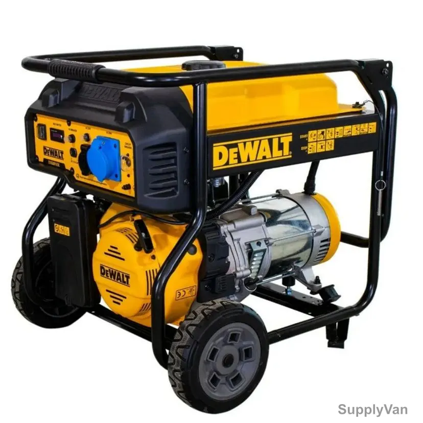 Dewalt Electric Start AVR Generator, DXGNP651E, 6000W, 28 Ltrs Fuel Tank Capacity