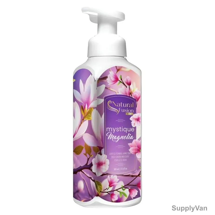 Natural Fusion Antibacterial Liquid Foaming Hand Soap, Mystique Magnolia, 500ML