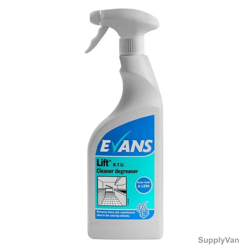 Evans Heavy Duty Cleaner and Degreaser, Lift, 750ML, 6 Pcs/Pack