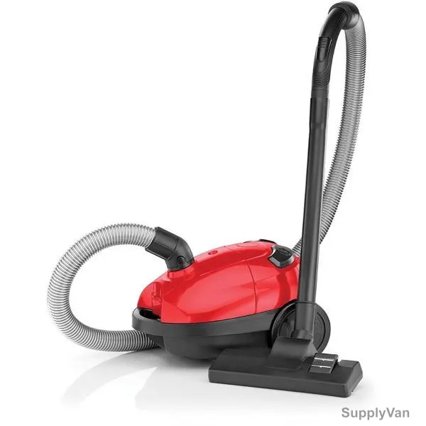 Black and Decker Bagged Vacuum Cleaner, VM1200-B5, 1000W, 1L, Red and Black