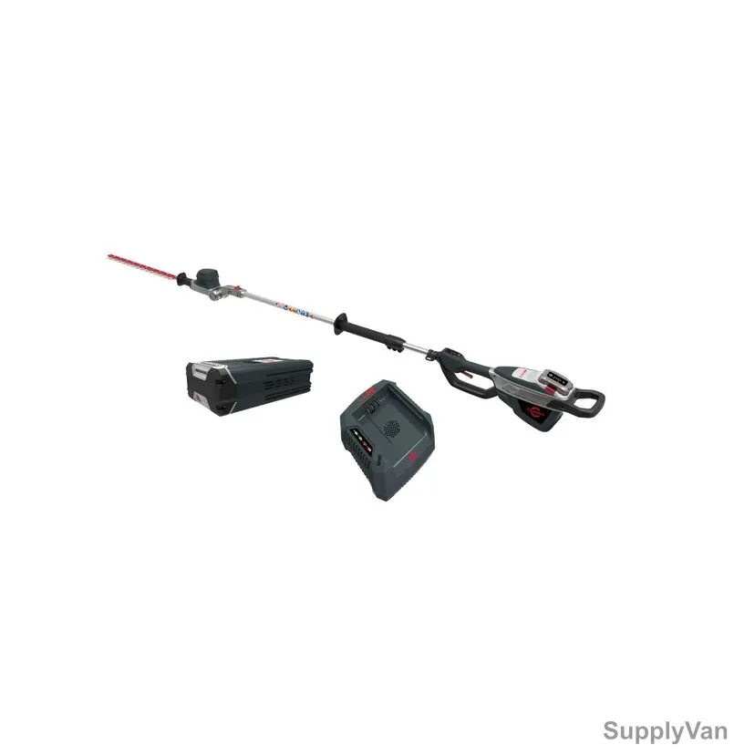 Cramer Cordless Long Reach Hedge Trimmer With 6.0 Ah Battery and Charger, 82PHA, 82V, 50CM