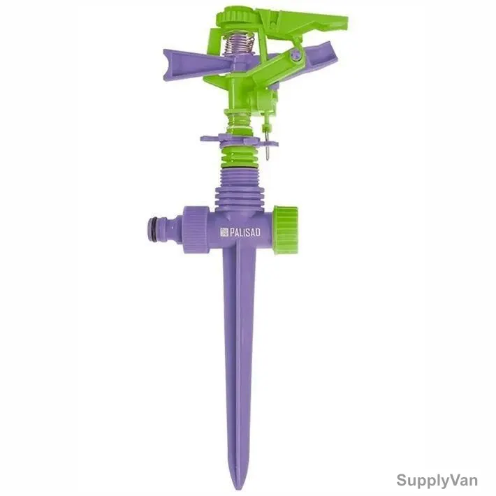 Palisad Spike Type Sector Irrigator, 654158, Plastic, 450 SQ.M, Green/Purple