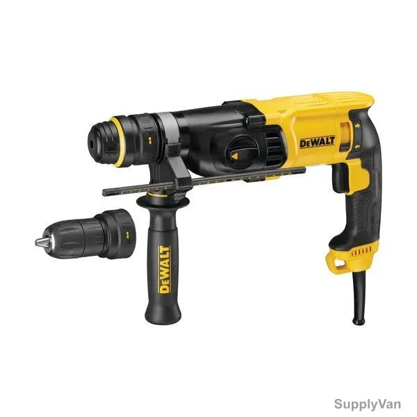 Dewalt SDS Plus Combination Hammer With QCC, D25134K-B4, 800W, 110V, 26MM