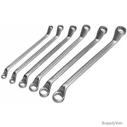 Denfos 12 Point Double Offset Ring Spanner, FHT-DDRS14X15, 14 x 15MM