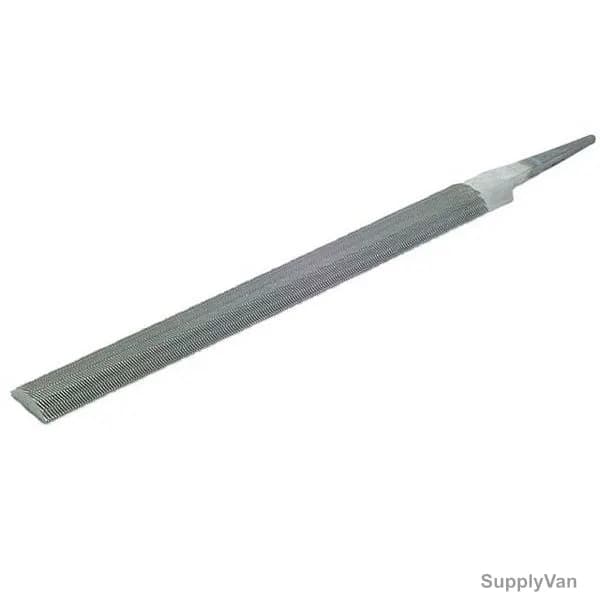 Clarke Half Round File, HRF4BC, Bastard Cut, 4 Inch, 12 Pcs/Pack