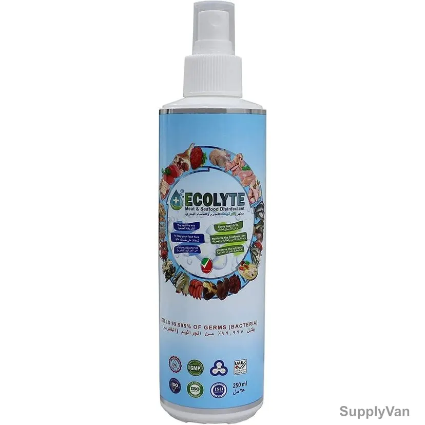 Ecolyte Plus 100% Natural Meat and Seafood Disinfectant, 250ML