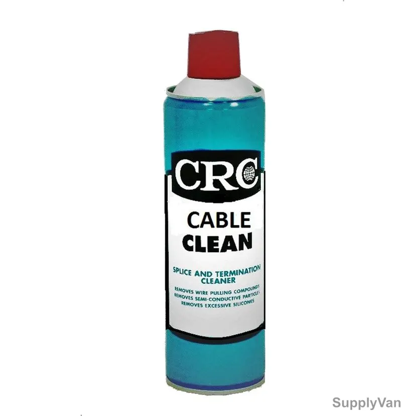 CRC Splice and Termination Cleaner, 30339, Cable Clean, 400ML, 12 Pcs/Carton