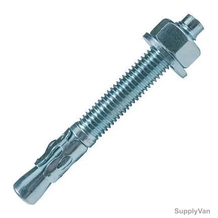 Fischer Throughbolt Wedge Anchor, FWA-16x140, 16mm, PK10