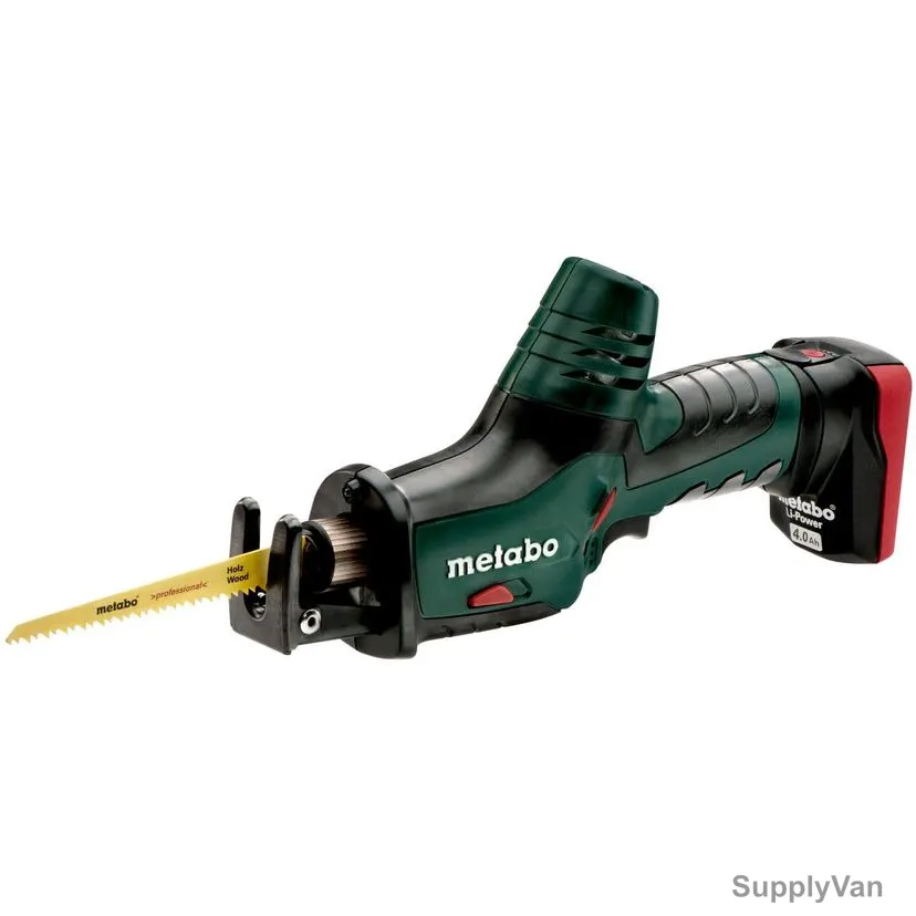 Metabo All Purpose Cordless Sabre Saw With MetaLoc Case, PowerMaxx-ASE, 602264750, 10.8V