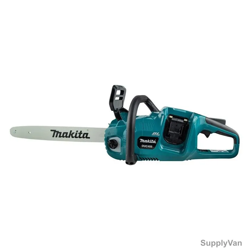 Makita Cordless Chainsaw, DUC405PT2, 2x 5.0Ah Battery, 1x 18V 2 Port Charger, 400MM