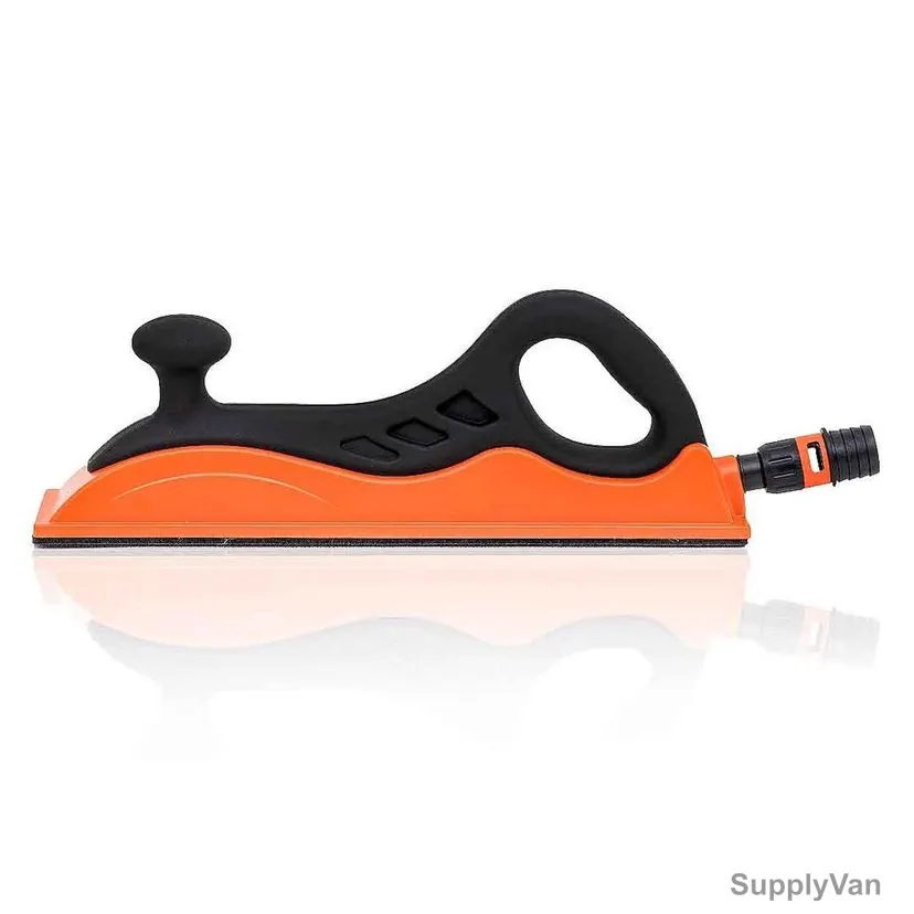 Rhinomotive Sanding Hand Pad With Holder, R1116, 70MM x 396MM, Orange/Black