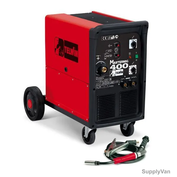 Telwin Multiprocess Welding Machine, 827004, 230-400V, MIG, Flux, Brazing