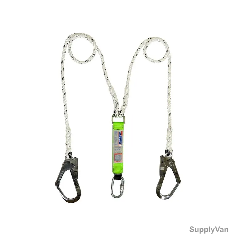 Ameriza Rope Lanyard, A111151122, Vertex Rope Y, Universal, Black and Green