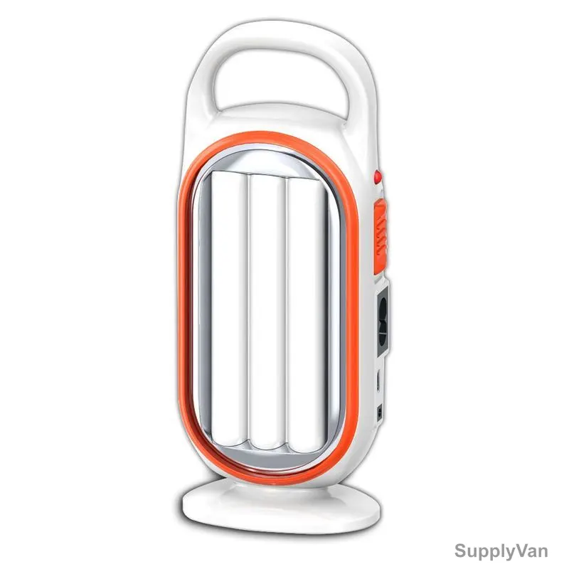 Sonashi Rechargeable Emergency LED Lantern, SEL-704, 4V, 1.1Ah, White/Orange