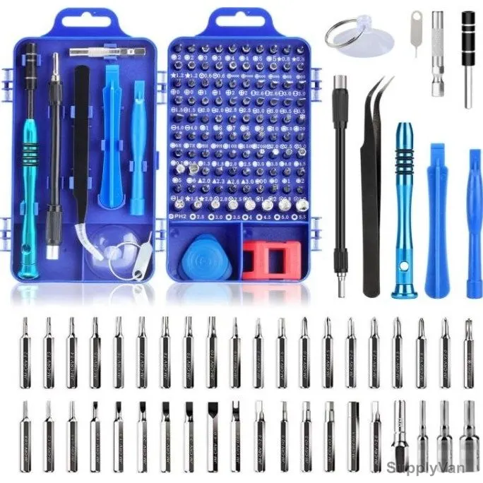 110-In-1 Precision Magnetic Repair Tool Kit, Apsung-13, 110 Pcs/Set