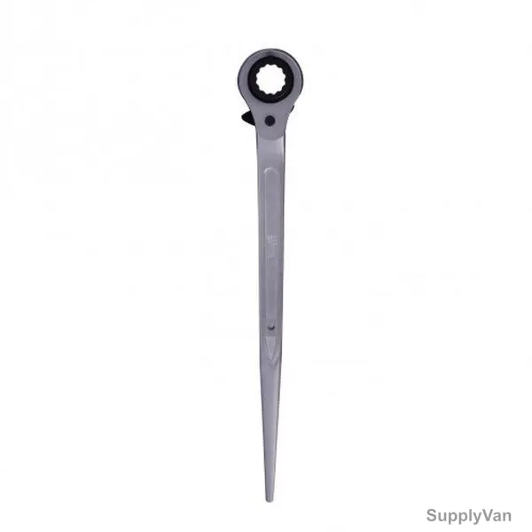 Uken Double Side Ratchet Socket Wrench, U9682, CrV Steel, 17 x 19MM