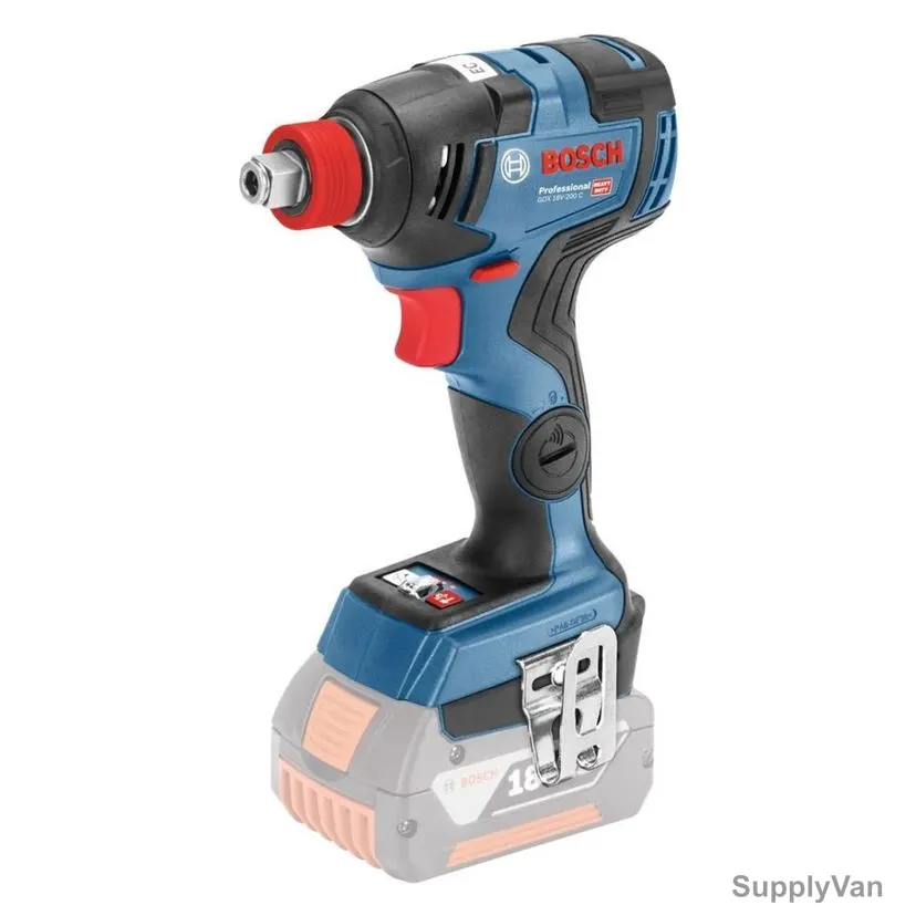 Bosch Professional Cordless Impact Wrench, GDX-18V-200-C, 18V, M6-M16, 200 Nm