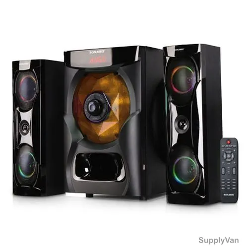 Sonashi Multimedia Bluetooth Speaker, SHS-2105USRB, 2.1 Channel
