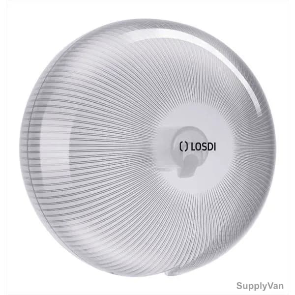Losdi Jumbo Toilet Roll Dispenser, CP-5006-B-L, Polycarbonate, White