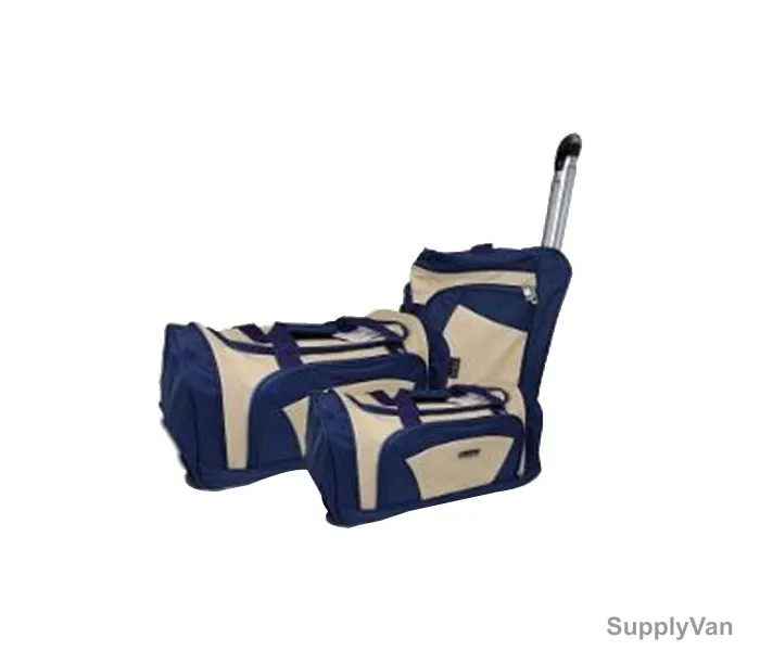 Traveller Duffle Bag, TR-1030, 23 Inch, Blue and Grey, PK3