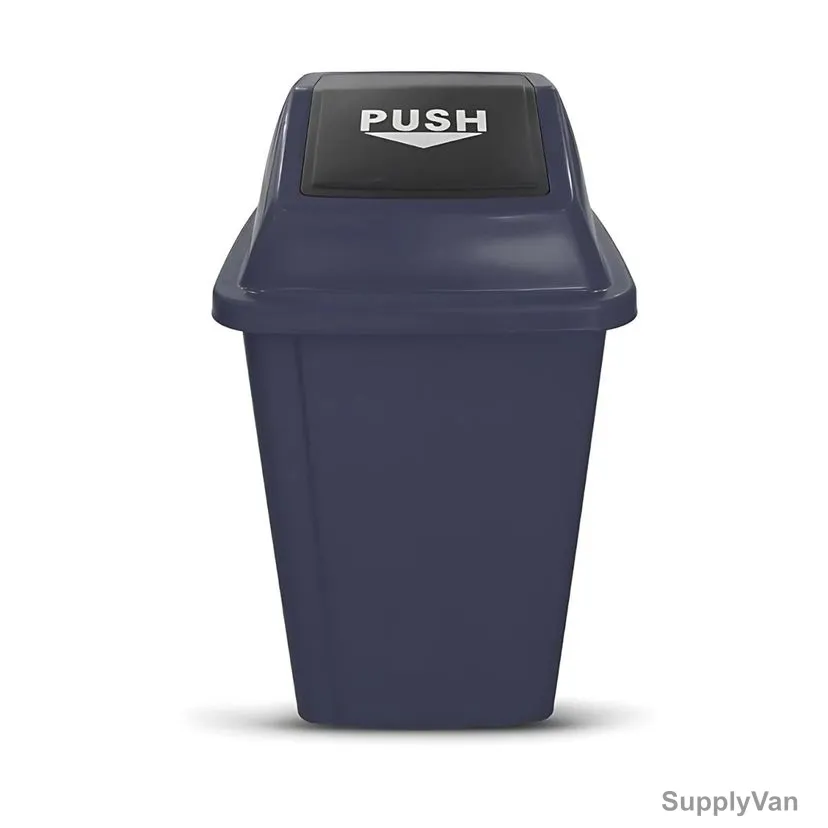 Akc Quadrate Garbage Bin, GC14A-60, Plastic, 60 Ltrs, Grey