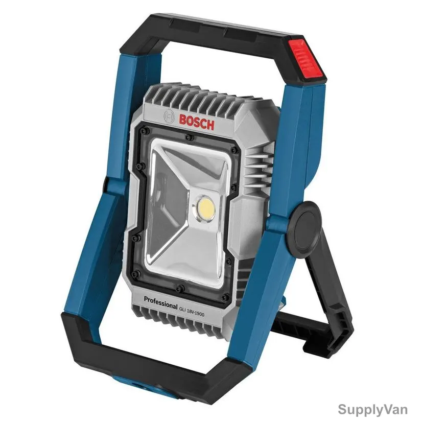 Bosch Professional Cordless Jobsite Light, GLI-18V-1900, 14.4/18V, LED, 1900 LM