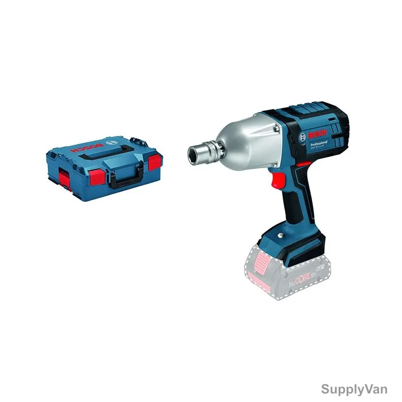 Bosch Professional Cordless Impact Wrench, GDS-18V-400, 18V, M10-M20, 400 Nm
