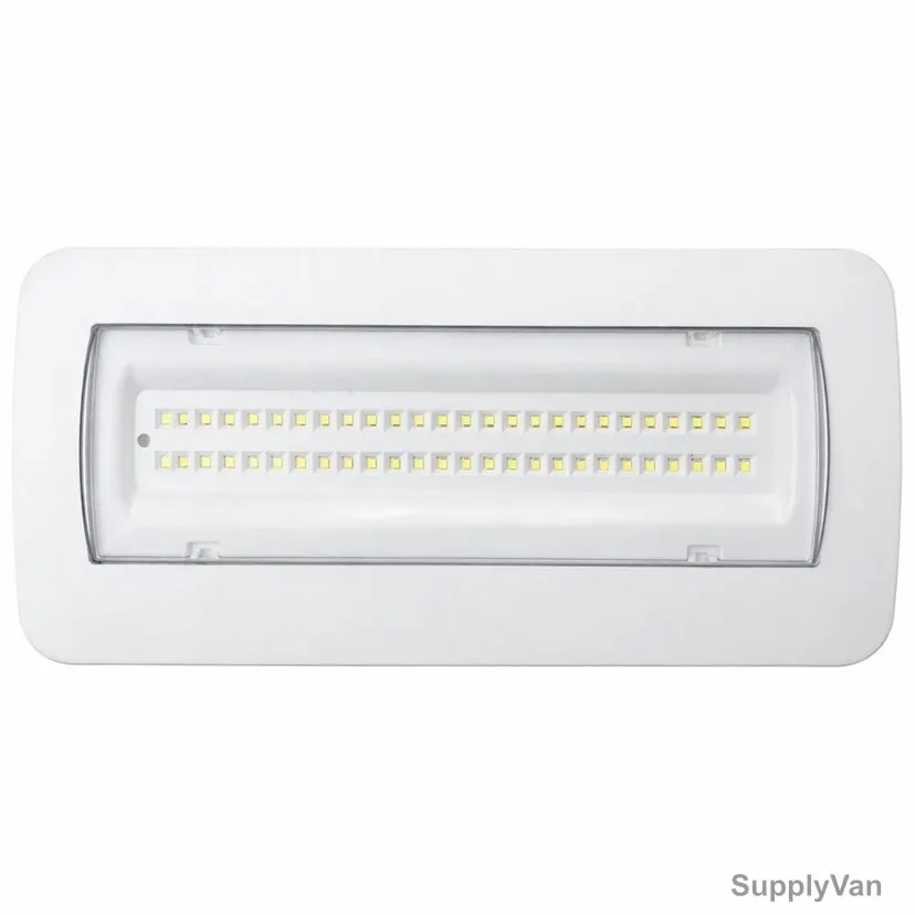 Novex Emergency LED Exit Light, NEL-508, ABS, 18W, 480 LM, 6500K, Cool Daylight