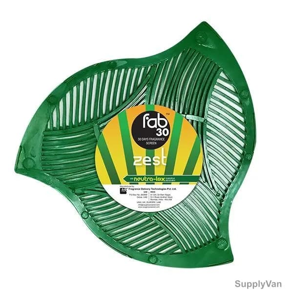 Oxy-Gen Fab 30 Urinal Screen Detector, GAL0515, Zest, Lemon and Lime