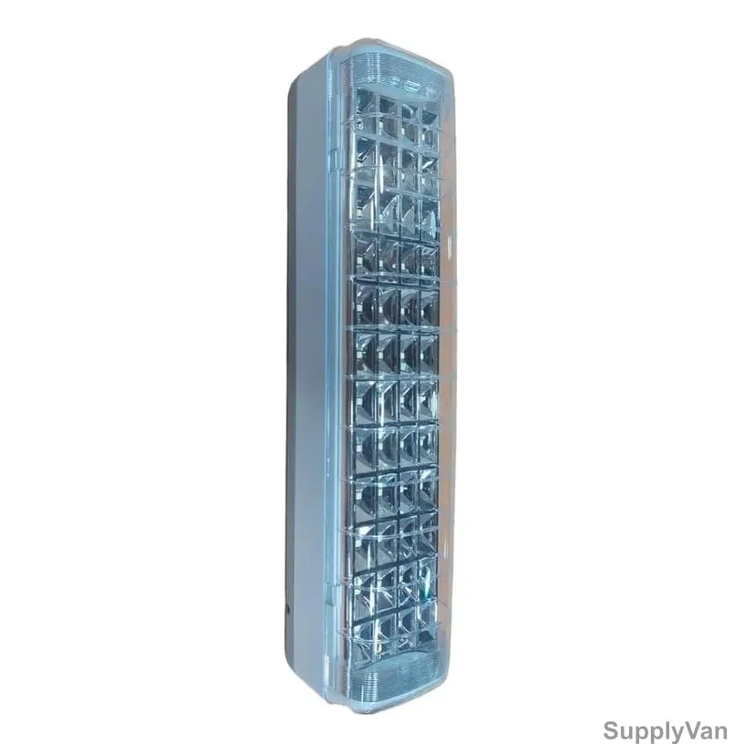 Novex Rechargeable LED Emergency Light, NV238S-LD, Plastic, 220-240V, 4V, 2.5Ah, White