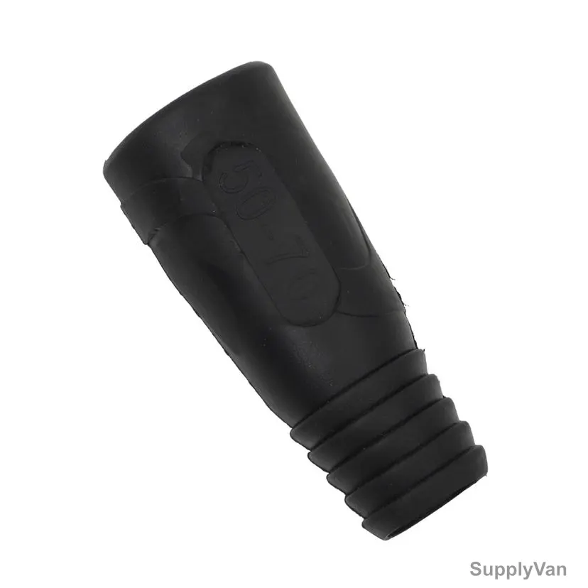 Rns Welding Cable Connector, Rubber/Brass, Female, 50-70 SQ.MM, 20 Pcs/Pack