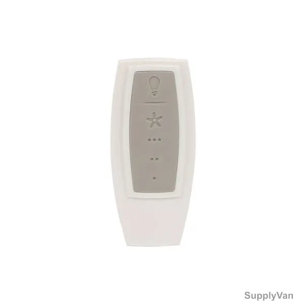 Hunter Fan and Light Remote Control, 99117, 3 Speed, White and Grey