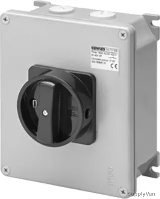 Gewiss Switch Rotary, GW70545, IP65, 100A, 4P, 2148x2518x1267MM