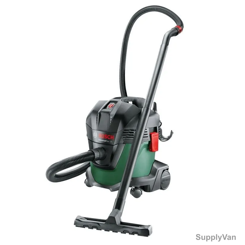 Bosch Universal Wet and Dry Vacuum Cleaner, Vac-15, 1000W, 15 Ltrs,