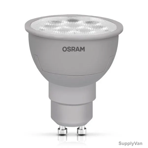 Osram LED Halogen Lamp, PAR16-50, 4.8W, GU10, 2700K, Warm White, 3 Pcs/Pack