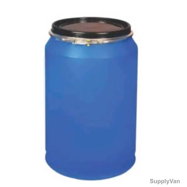 Open Top Drum With Lid, CCOTD-220, 470MM Dia x 935MM Height, 220 Ltrs Capacity, Blue