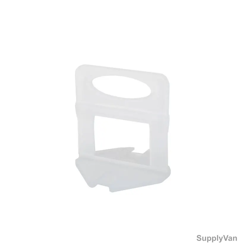 Rubi Delta Levelling System Clip, 3930, Polypropylene, 0.5MM Joint Width, 3-12MM Joint Thk, 200 Pcs/Pack