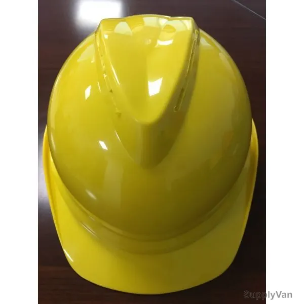 Workworth Safety Helmet With Ratchet Suspension, WW-1110, 51-62CM, Yellow