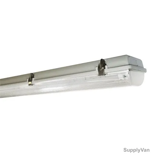 Warrior LED Batten Fitting With 2 LED Tube Lights, ML-2X36W, 36W, 4 Feet