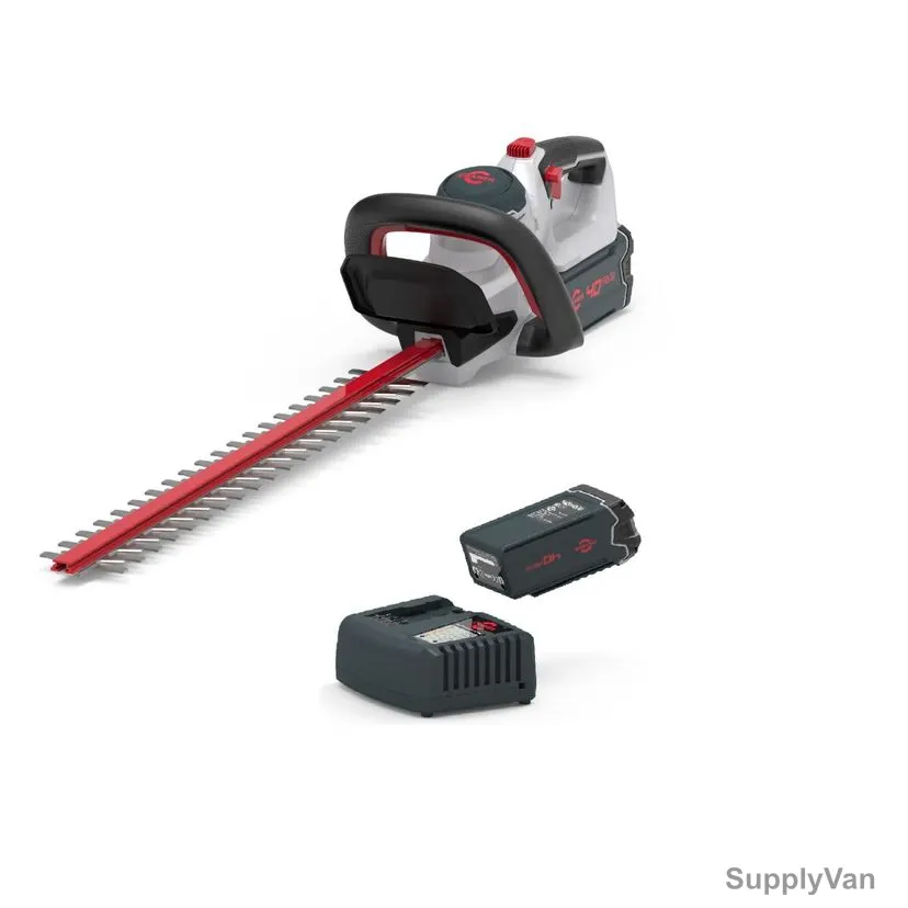 Cramer Cordless Hedge Trimmer With 6.0 Ah Battery and Charger, 40HD61, 40V, 61CM